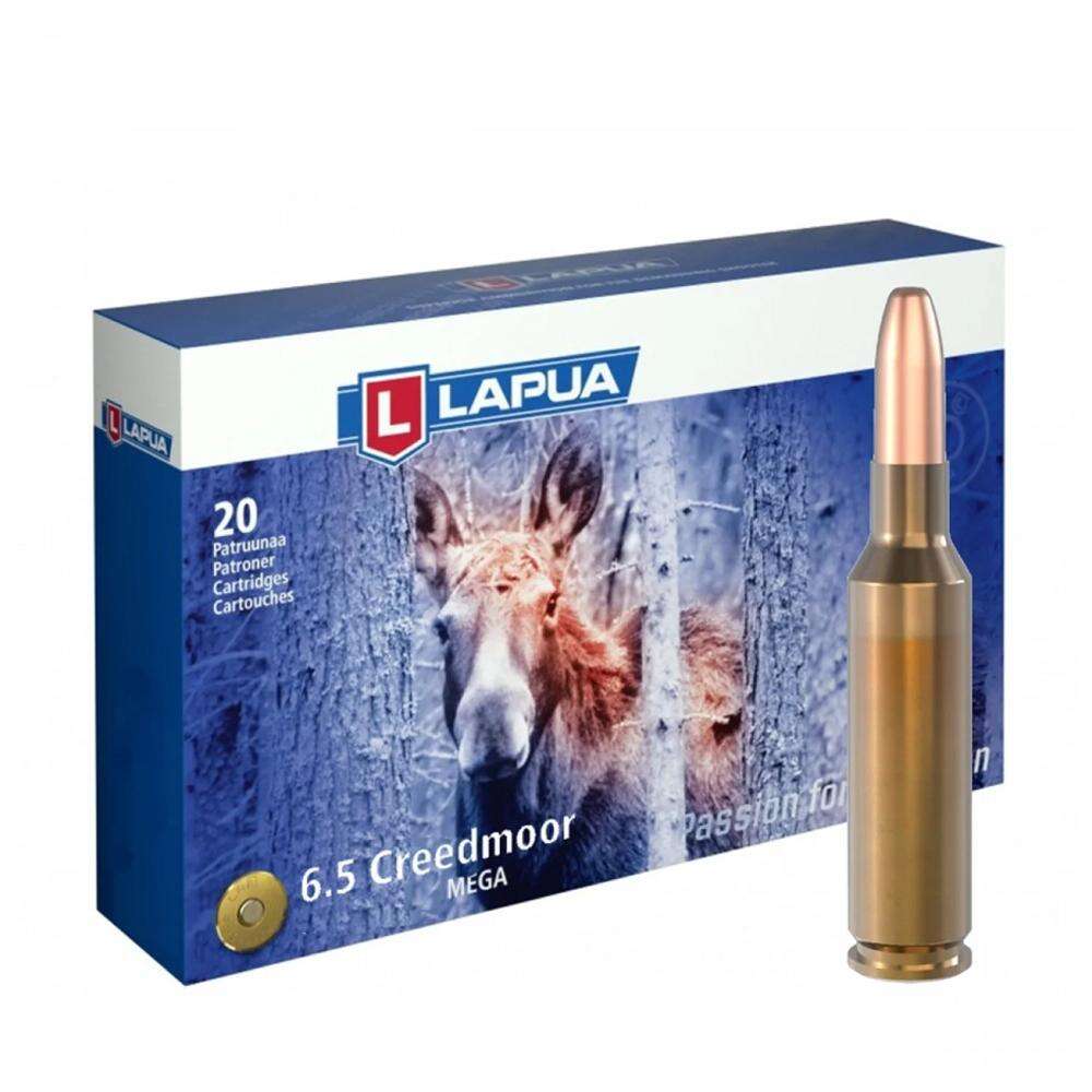 Ammunition Lapua Ammunition Ready Series 6.5Creedmoor Lapua 6.5 Creedmoor 156 gr Mega 20rd/box